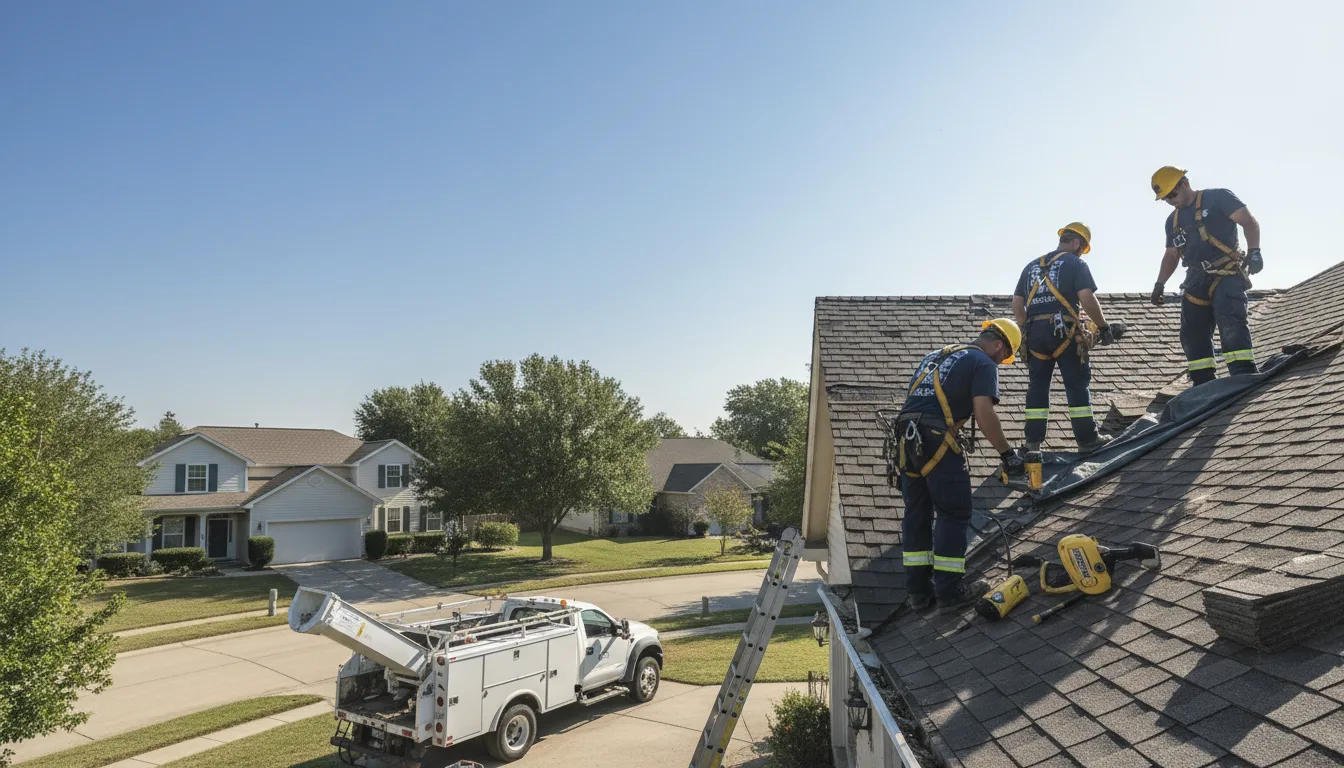 Storm Damage Roof Repair in Bridport, VT